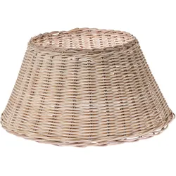 WEIHNACHTSBAUMKRAGEN 24 cm Braun Flocon