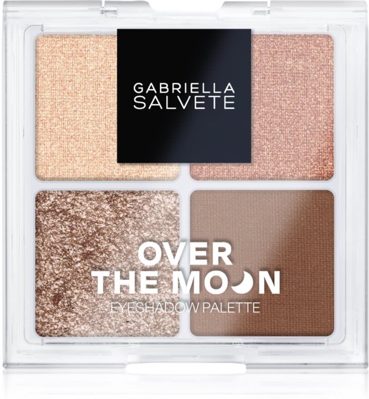Gabriella Salvete Over The Moon eyeshadow palette Nude Moon 4 g