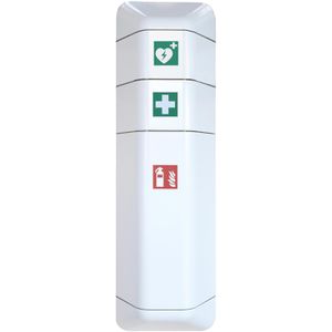 Eichner Feuerlöscherschrank 9127-01941, Aufputz, für Feuerlöscher bis 6 kg, weiß