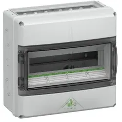 Spelsberg 73351452 Kleinverteiler, grau, Schutzart IP65, belüftet, Schlagfestigkeit IK08, Schutzklasse II, Bemessungsspannung 400V AC, UL, DLG