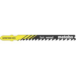 Metabo 623921000 5 Stichsägeblätter fast wood /progr. (623921000) 5 St.