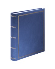 Hama Super-Jumbo-Album London 34x35 cm 80 weiße Seiten Blau 340 x 350 mm Weiß (00007156)