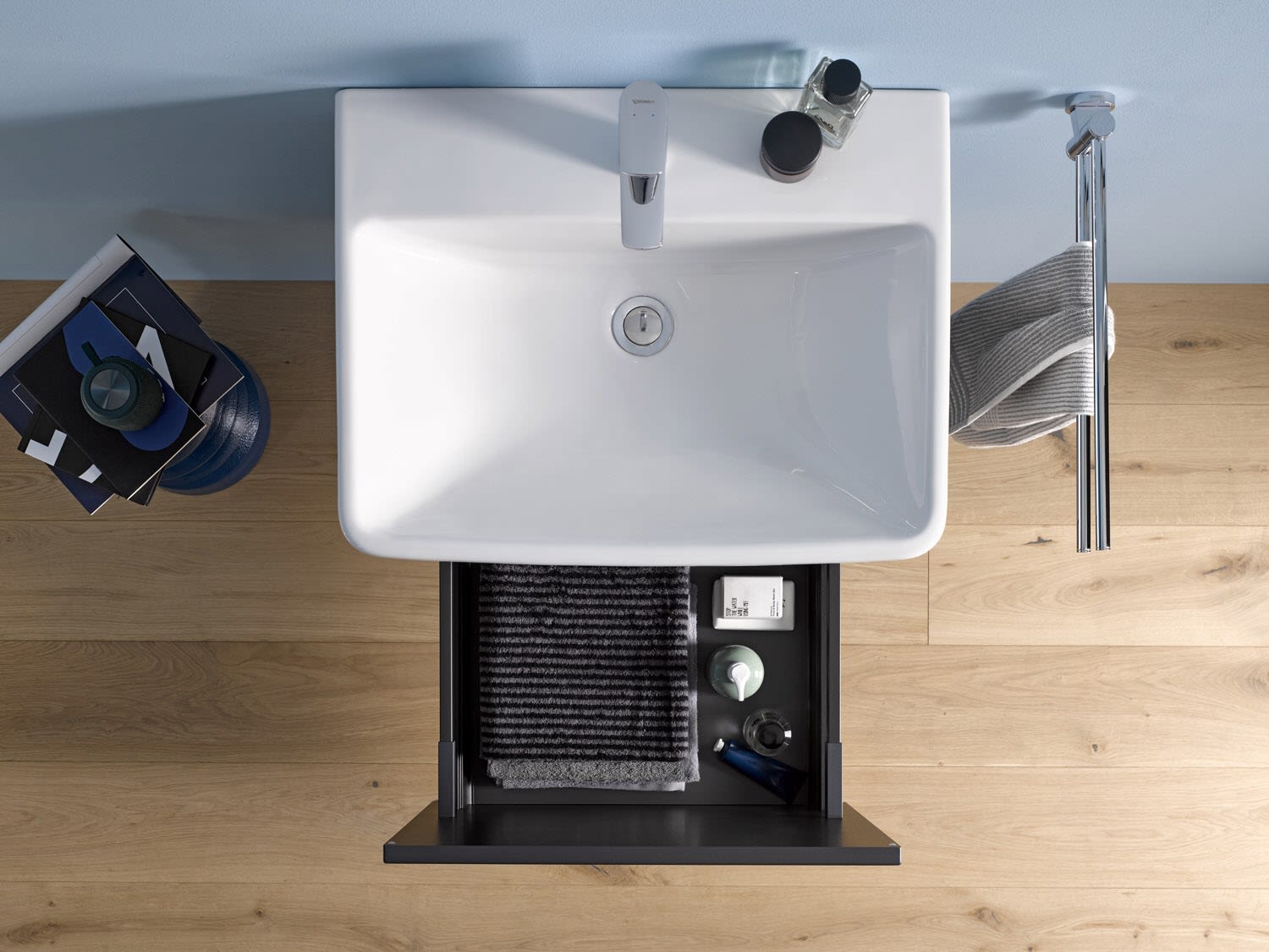 Duravit No. 1 Waschtischunterbau 94 cm, 1 Auszug