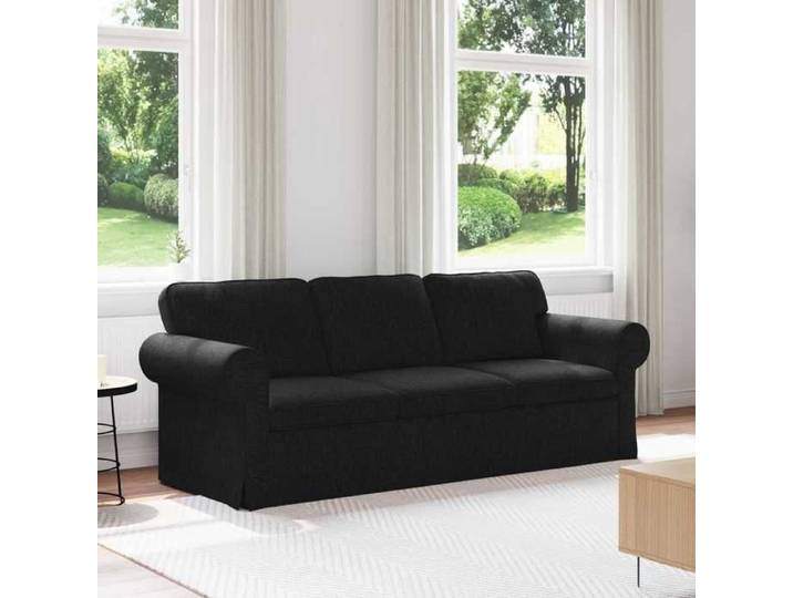 NEW 2026  Canapé moderne - Design ergonomique - pour salon - Noir Dimensions globales: 215x82x80 cm (lxPxH) L2964