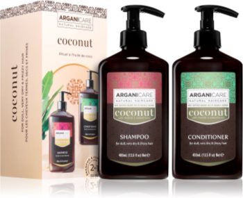 Arganicare Coconut Set coffret nutrição e hidratação vlasů 1 un.. Coconut Set