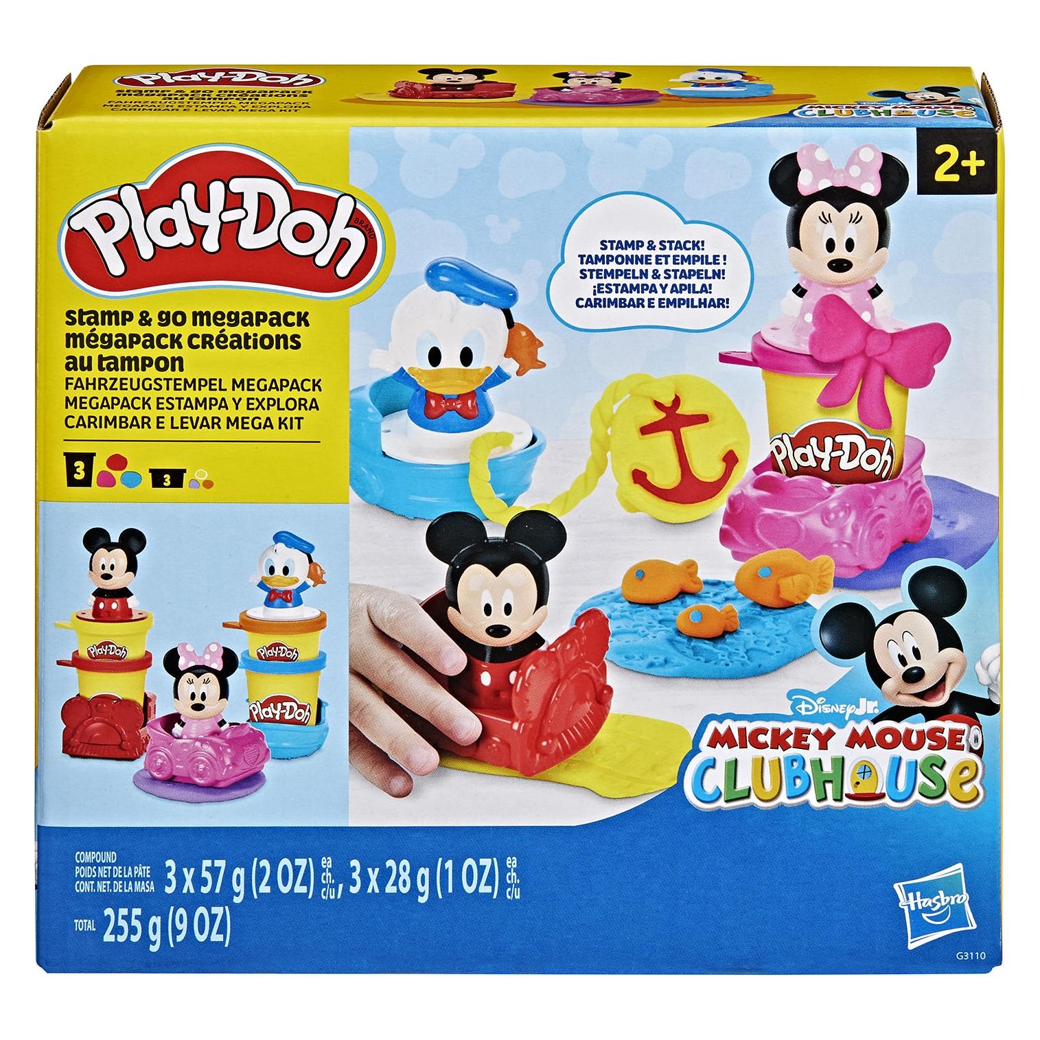 Play-Doh HAS PD playset Disney Jr Stamp And Go Megapack (G31105L00)