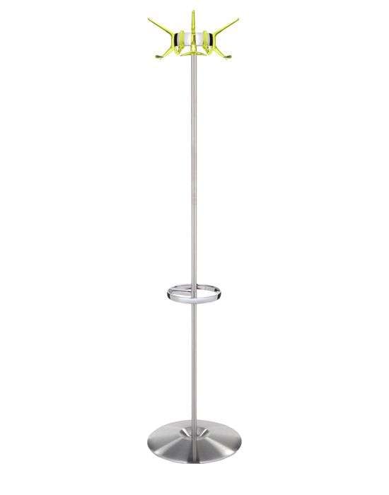 Kartell Hanger Garderobenständer (zitronengelb transparent) zitronengelb transparent 0817073