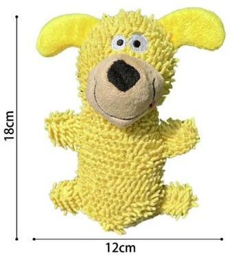 Uplifted Finds Ultra Soft Animal Series Squeaky Plush yellow