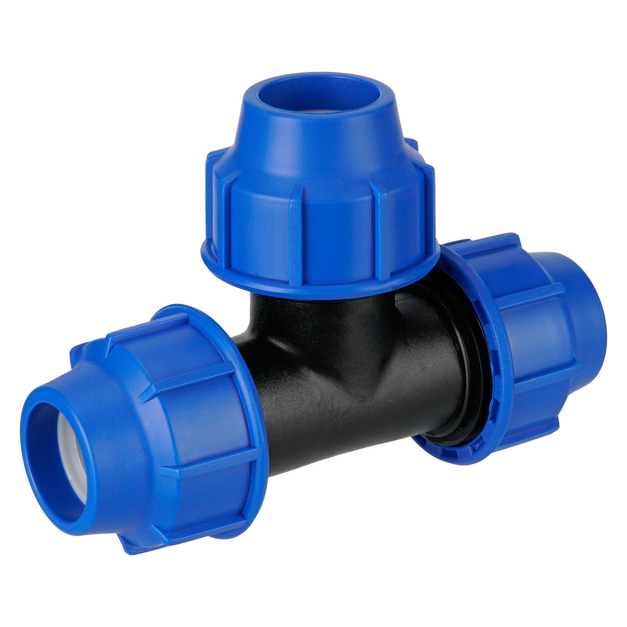 REKUBIK PE T-Stück Klemmverbindung Kupplung 25mm x 25mm x 25mm 14810-3