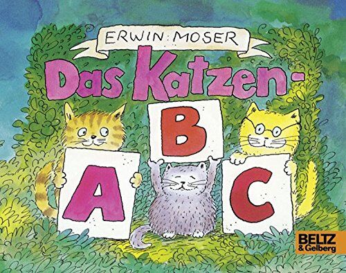 Erwin Moser - Das Katzen-ABC: Vierfarbiges Pappbilderbuch - Preis vom 17.10.2026 19:25:27 h