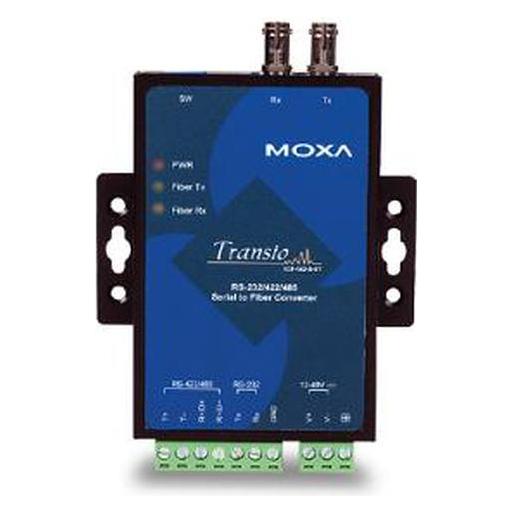 Moxa Fiber Media Converter, Single- (RS-232, RS-422/485) (39627)