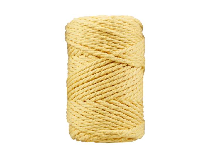 Glorex Makramee Rope Senfgelb 3 mm 250 g
