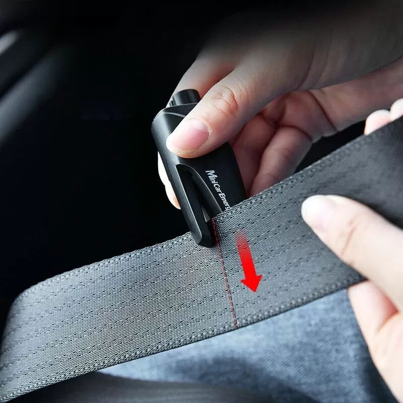 INF Auto-Sicherheitshammer – Verbesserter Wolframstahl, Blau
