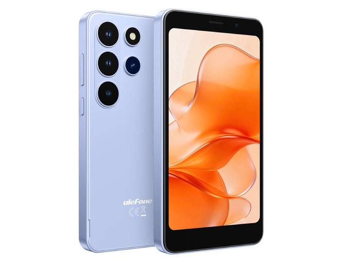 Ulephone Note 22 (3+32) Bleu Smartphone Android 16 Go 4G sans Chargeur Double SIM