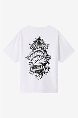 O'Neill s Trippin' Boxy T-Shirt in White, Size Large