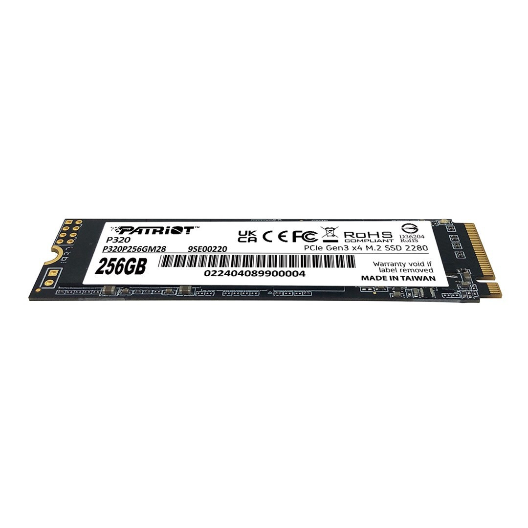 Patriot Memory P320 256GB NVMe M.2 2280 SSD PCIe 3.0 x4