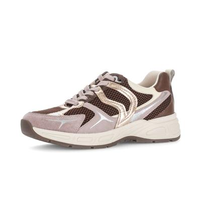 Sneaker GABOR "Sneaker low", Damen, Gr. 42,5, braun, Schuhe Sneaker