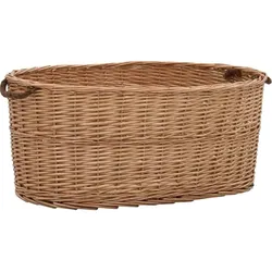 vidaXL, Zubehör Kerzen + Kamin, Brennholz Korb (78 x 54 x 34 cm)