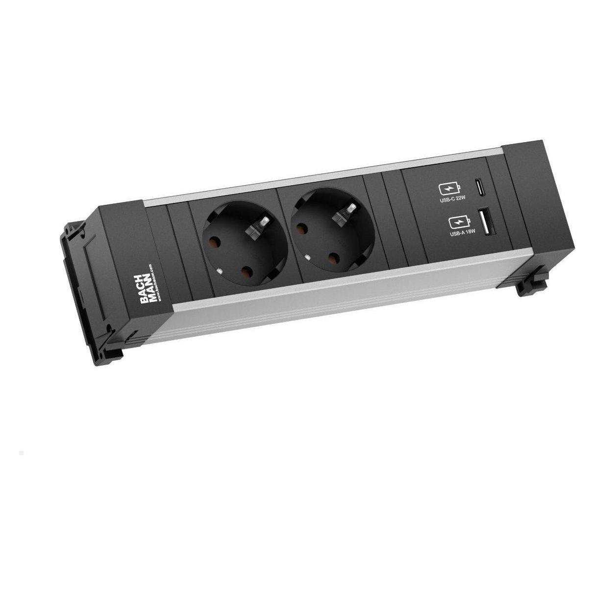 Bachmann 916501 (3x, CEE 7/3, USB-A, USB-C) (916.501)
