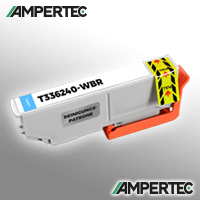 Ampertec Kompatible Reinigungspatrone für Epson C13T336240 33XL cyan