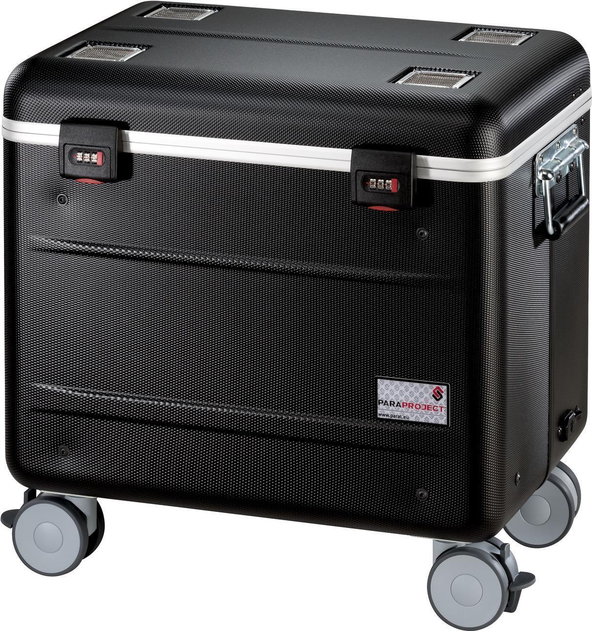 Parat Paraproject Case i10 KidsCover, Koffer, ABS Synthetik, Aluminium, Kunststoff, 1.8,2.5,3.5,5.25", M.2, Kratzresistent, Schockresistent, Spritzwassergeschützt, Schwarz