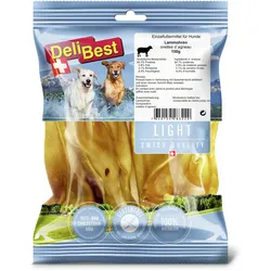 DeliBest Lammohren Light Hundekauartikel 6 x 150 Gramm