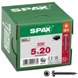 SPAX® T20 Halbrundkopf BLAX Universalschrauben, 5 x 20 mm