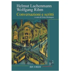 H. Lachenmann Conversazioni E Scritti Books (about music or biography), Fachbücher von Wolfgang Rihm, Helmut Lachenmann