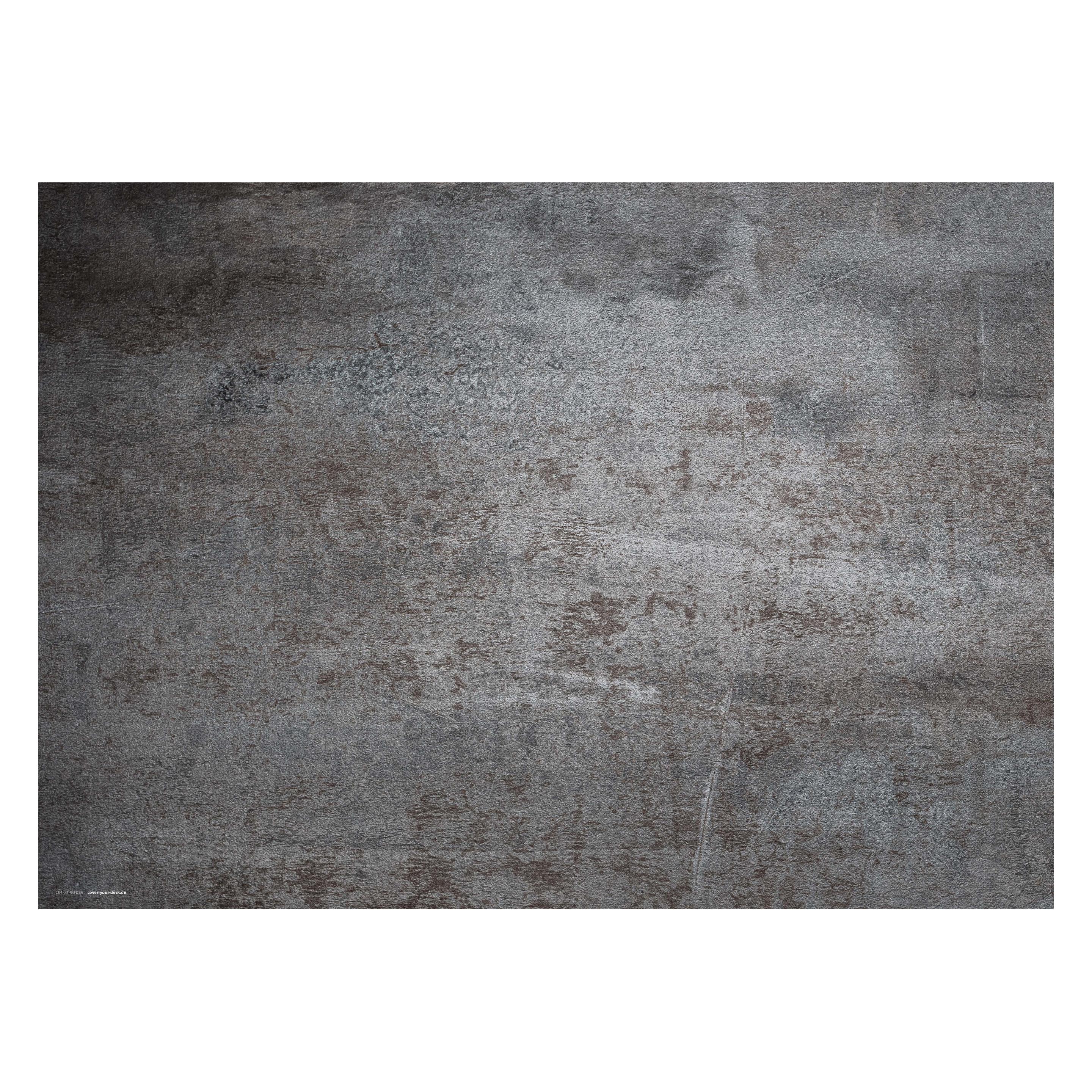 CoverYourDesk Schreibtischunterlage Stahlplatte Metalloptik (21557299)