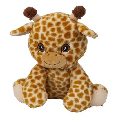 Giraffe mit huebschen Augen sitzend h=33cm