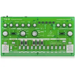 Behringer TD-3-LM Bassline, Synthesizer, Grün