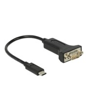 Delock Adapterkabel USB Type-C> Seriell 1 x 9 Pin Stecker Digital/Daten 9-polig (63908)