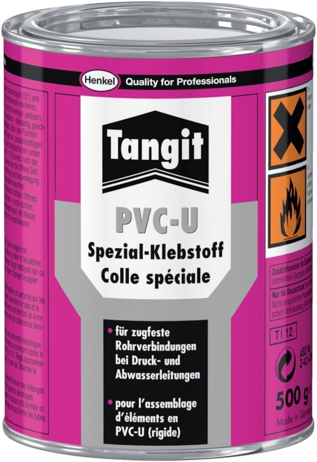 Tangit PVC-U Spezial- Kleber 500G ; Henkel (TI12)