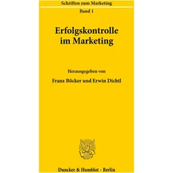 Erfolgskontrolle im Marketing., Fachbücher