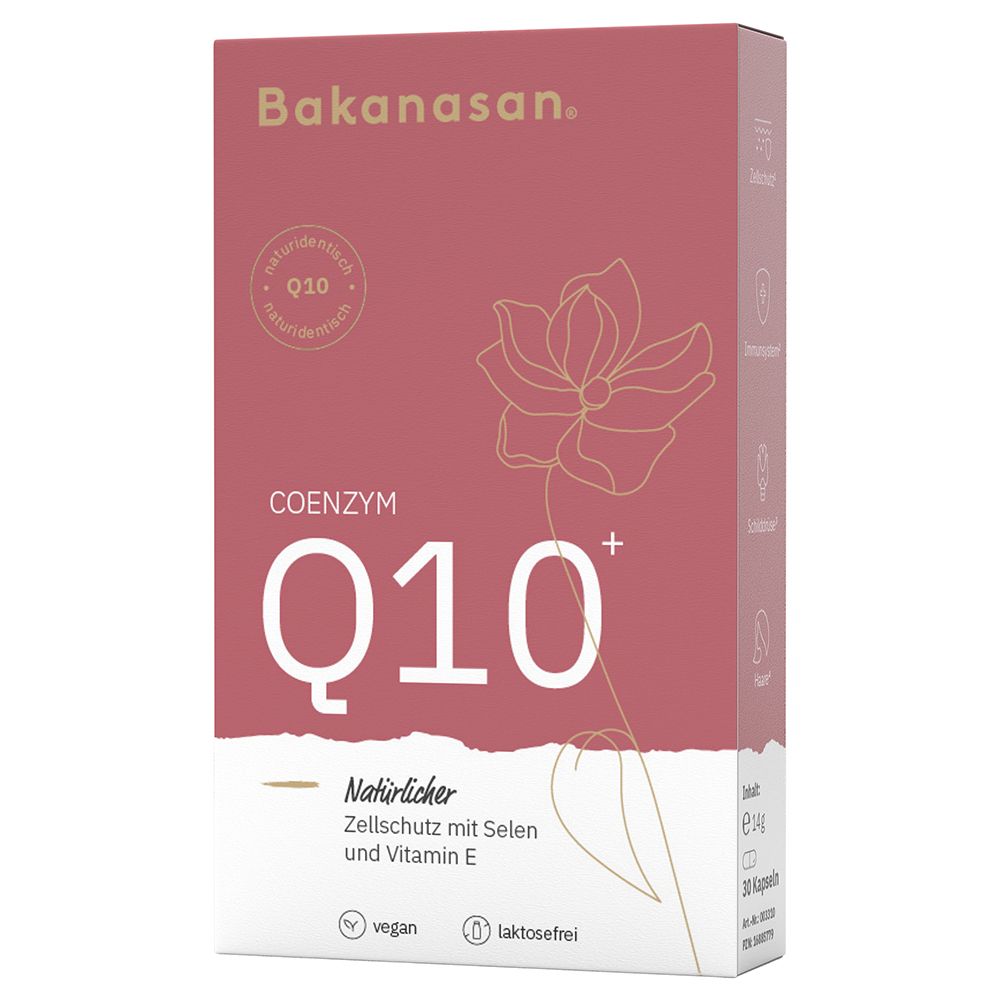 Bakanasan Coenzym Q10 Plus Kapseln 30 St