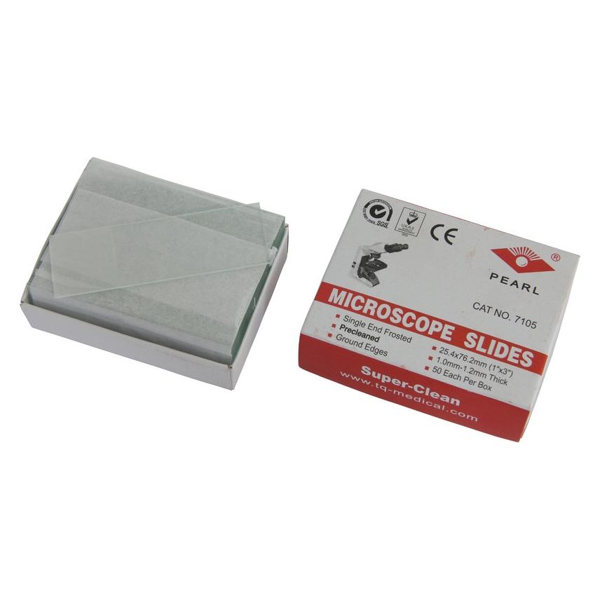 Omegon Objekttr?ger mit Beschriftungsfeld 50 St?ck (74713606)