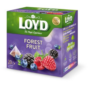 Loyd Tee The Magic Experience Forest Fruit, Früchtetee, 40 g, 20 Pyramidenbeutel