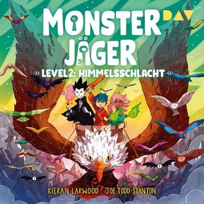 Monsterjäger – Level 2: Die Himmelsschlacht - Kieran Larwood, Audio, 9783742440150