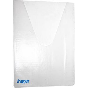 Hager Planschutztasche FZ794, für DIN A4, 230 x 315mm, selbstklebend, 120my