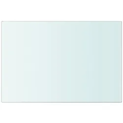 vidaXL Regalboden Glas Transparent 30x20 cm