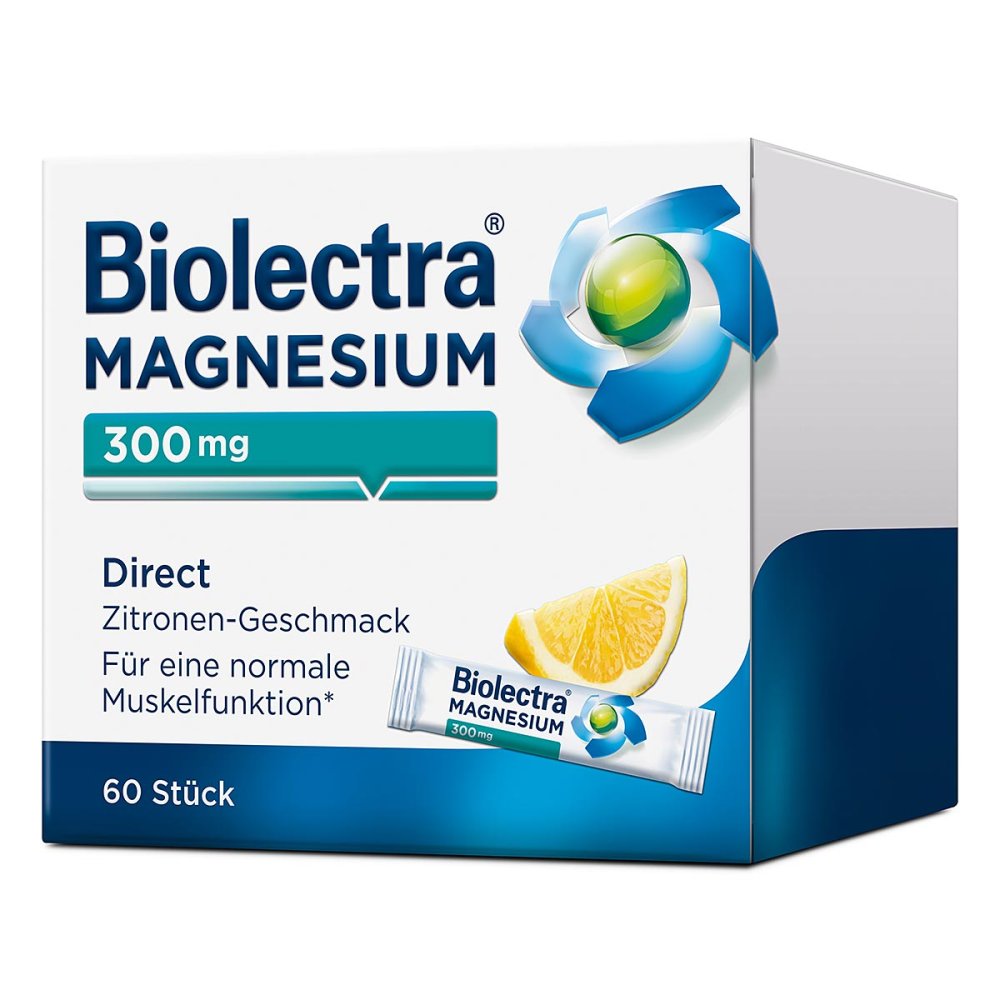 HERMES Arzneimittel GmbH Biolectra Magnesium 300 mg Direct Zitrone 08844157