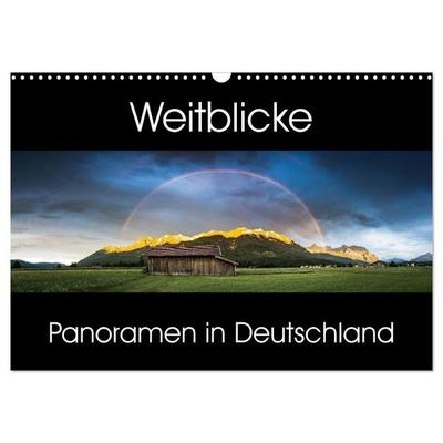 Weitblicke - Panoramen (Wandkalender 2026 DIN A3 quer), CALVENDO Monatskalender