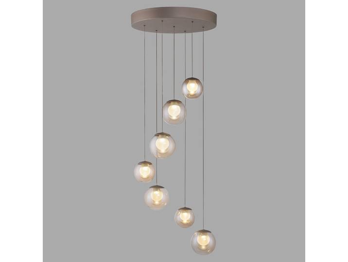 Lampe Suspendue À 7 Lampes Pure Popup Bronce - 2587-97