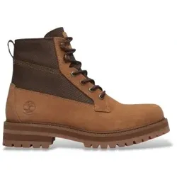Timberland für Herren. TB0A2H58ES41 Britton Drive Lederstiefel braun (45.5), Wohnung, Schnürsenkel, Lässig