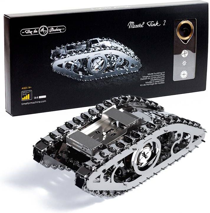 Time For Machine Marvel Tank 2 - Puzzle 3D Mécanique en Métal