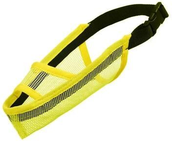 Pet Hub Adjustable Breathable Pet Dog Muzzle: Anti Bark & Bite Mesh Mouth Cover XS 4