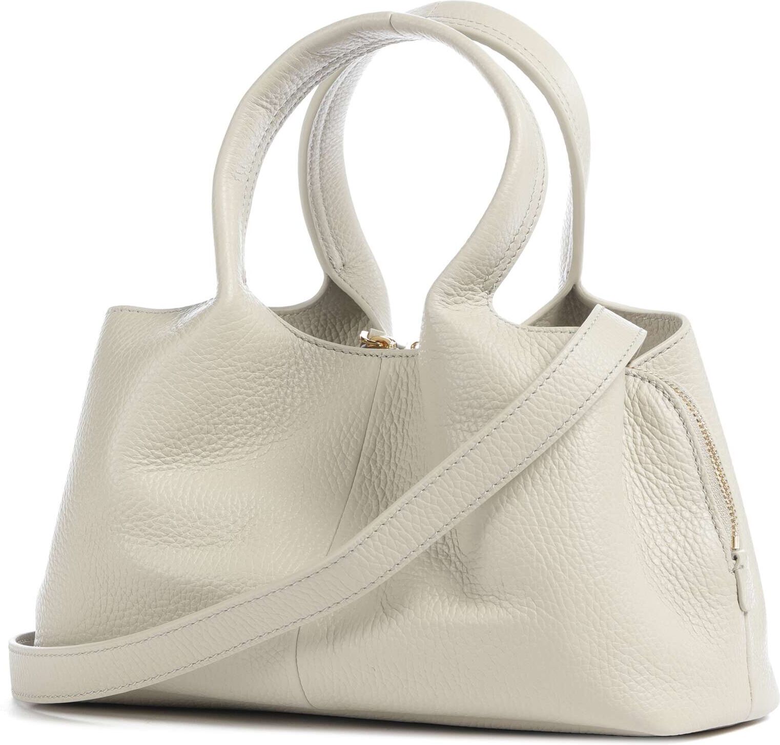 Coccinelle Nell Handtasche aus Leder, beige