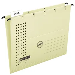 ELBA Hängemappe chic - Karton (RC), 230 g/qm, A4, chamois