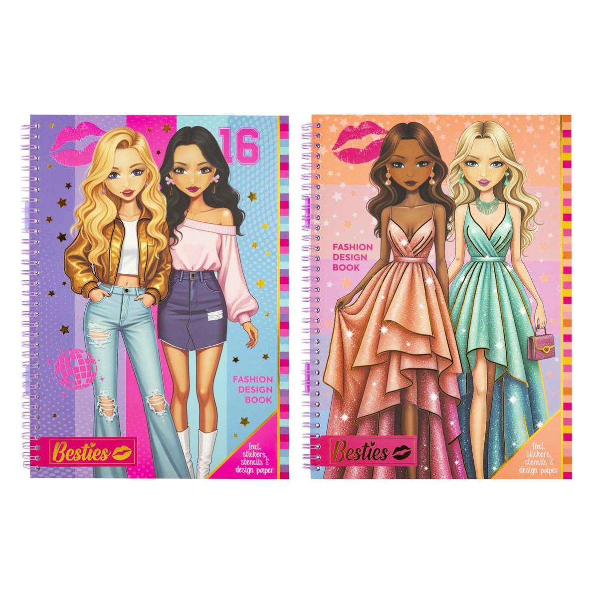 Grafix Besties Fashion Designbuch A4 mit Accessoires (62806508)