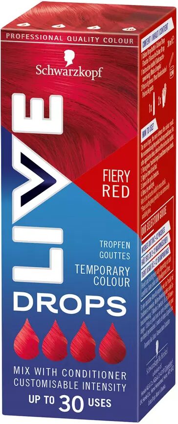 LIVE -  Drops Fiery Red
